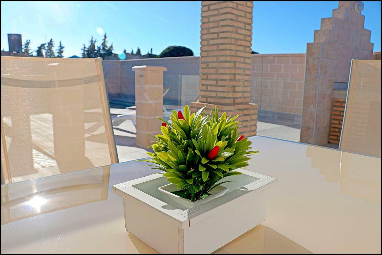 Chalet Peñuelas con piscina Conil De La Frontera Luaran gambar